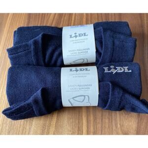 Lidl Corporate Workwear Women’s Navy Slipover Sweater Vest Sz M LIDL246US